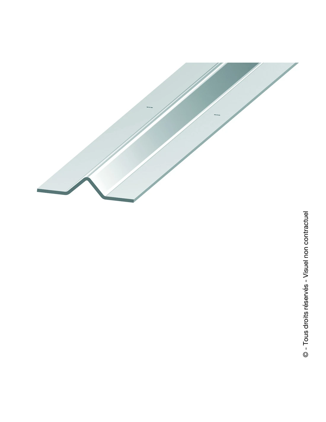 [409166]  Rail gorge V à visser en 3ml 